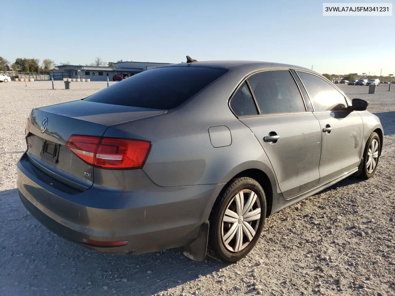 2015 Volkswagen Jetta Tdi VIN: 3VWLA7AJ5FM341231 Lot: 80946614