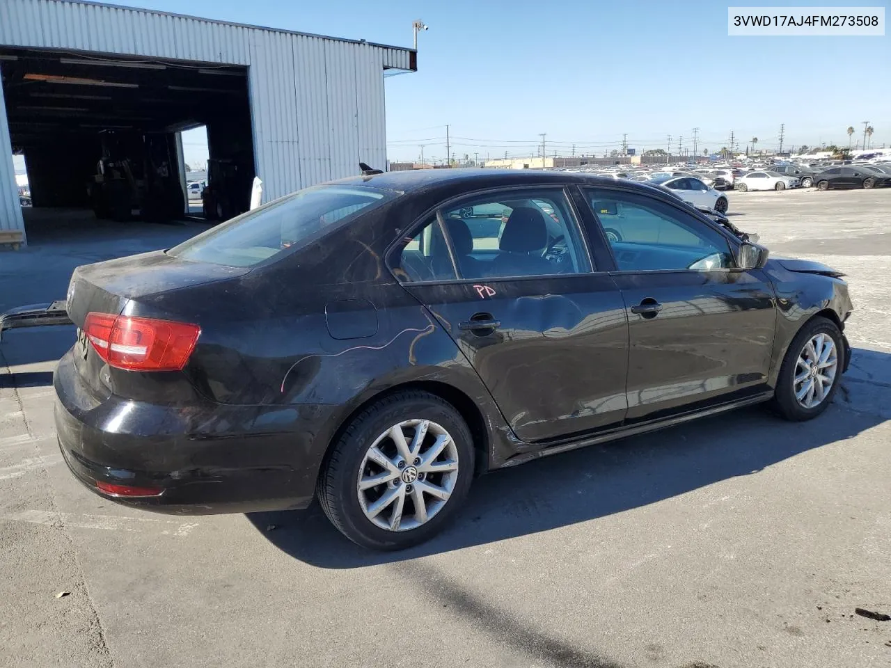 2015 Volkswagen Jetta Se VIN: 3VWD17AJ4FM273508 Lot: 81116564