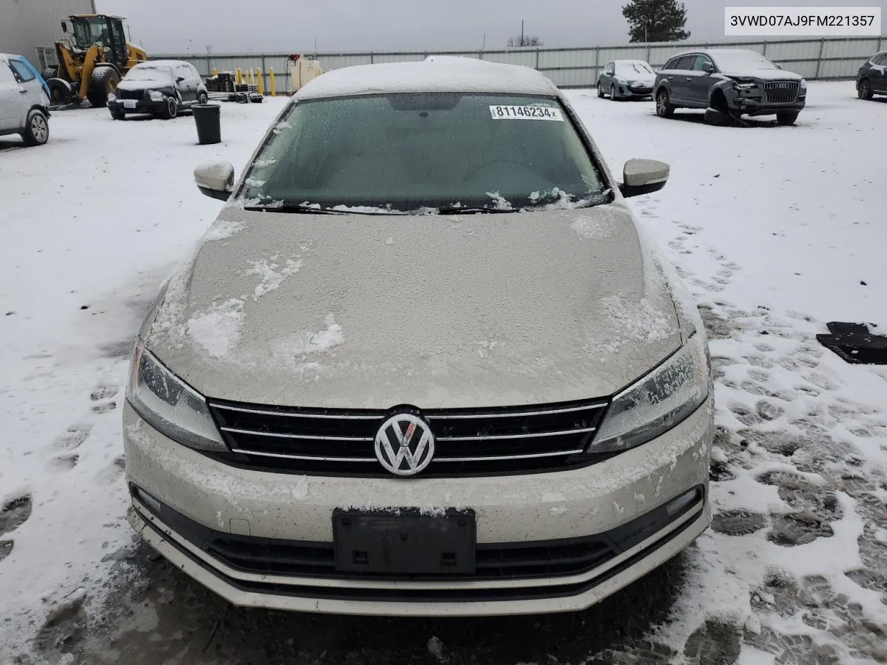 2015 Volkswagen Jetta Se VIN: 3VWD07AJ9FM221357 Lot: 81146234