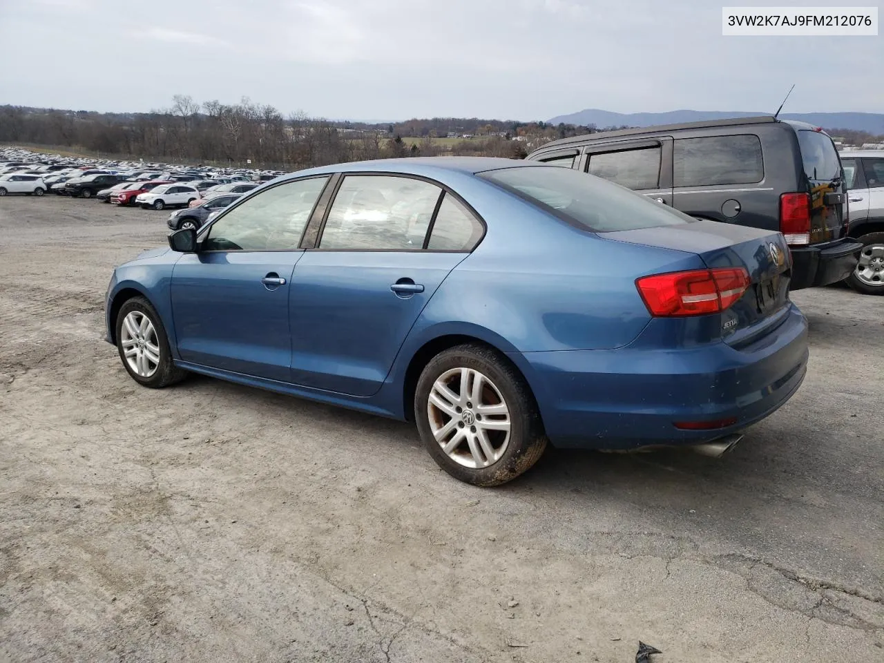 2015 Volkswagen Jetta Base VIN: 3VW2K7AJ9FM212076 Lot: 81370984