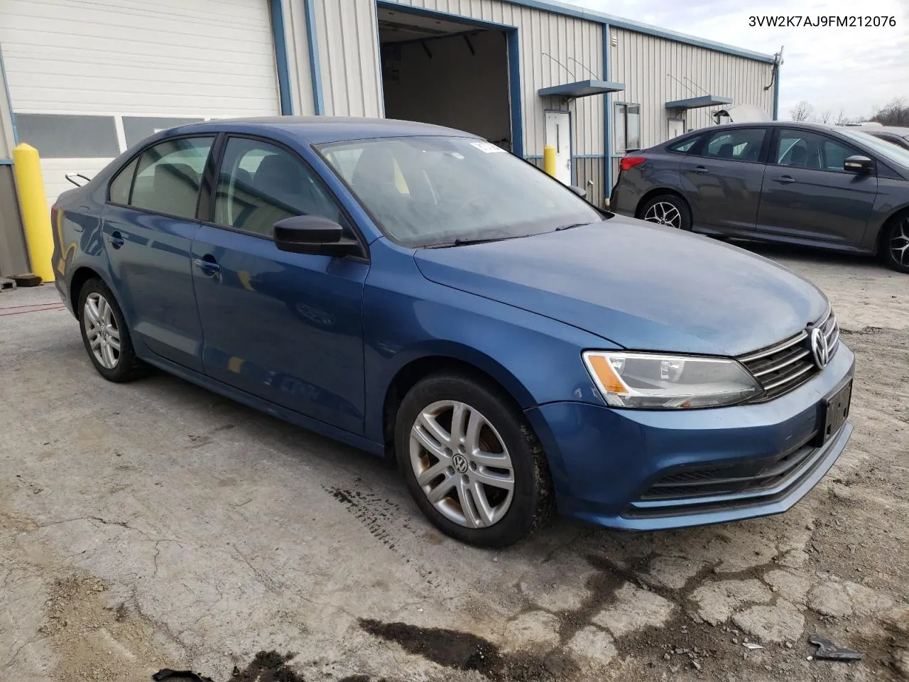 2015 Volkswagen Jetta Base VIN: 3VW2K7AJ9FM212076 Lot: 81370984