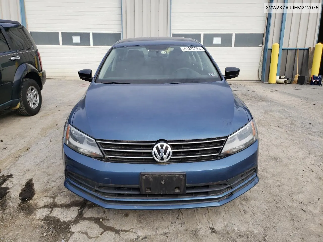 2015 Volkswagen Jetta Base VIN: 3VW2K7AJ9FM212076 Lot: 81370984