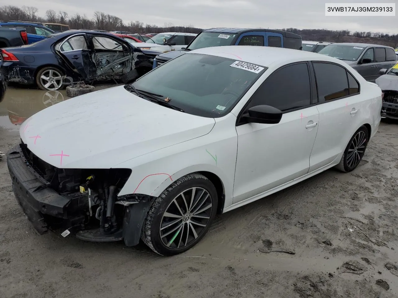 3VWB17AJ3GM239133 2016 Volkswagen Jetta Sport