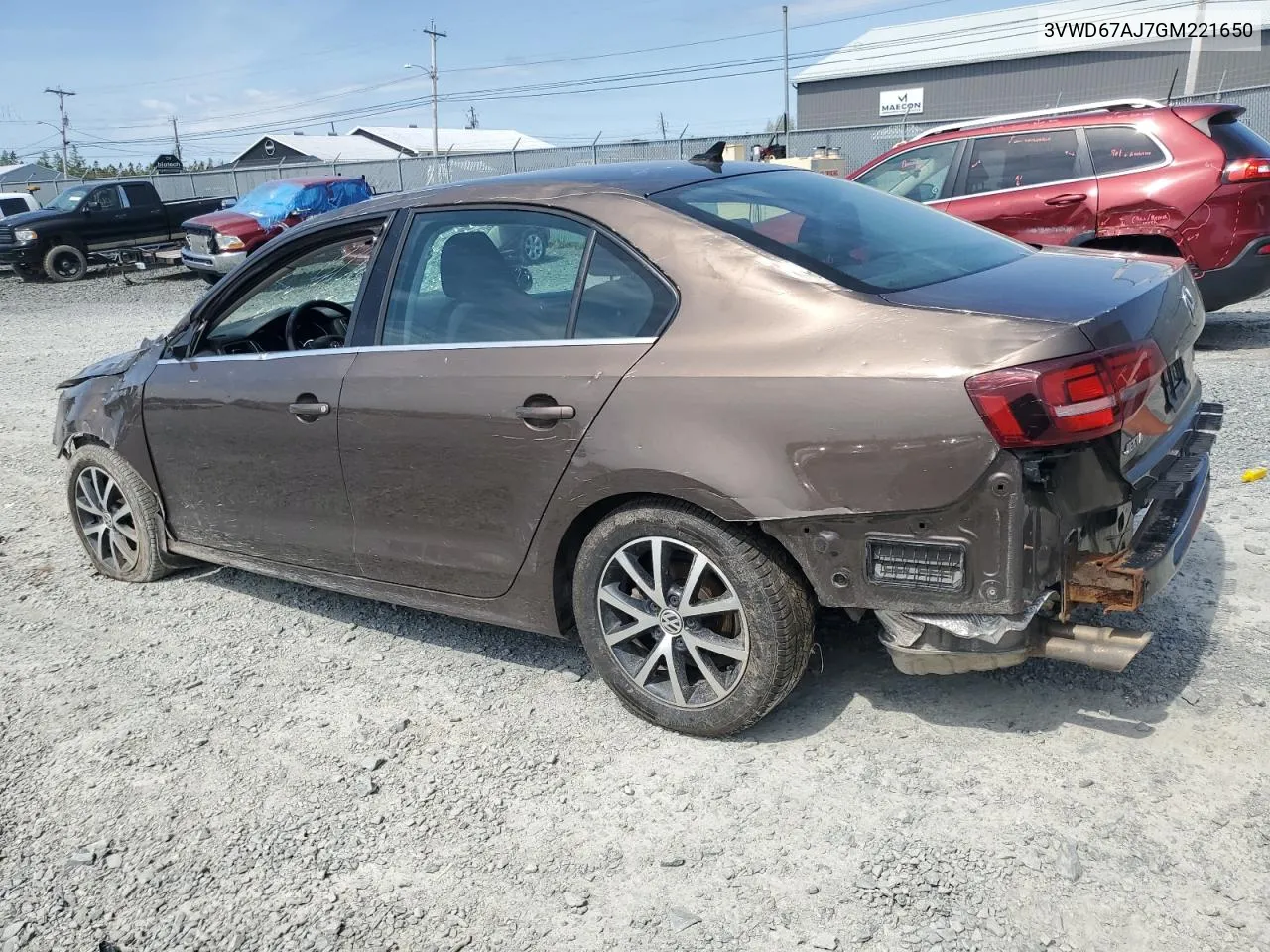 3VWD67AJ7GM221650 2016 Volkswagen Jetta Se