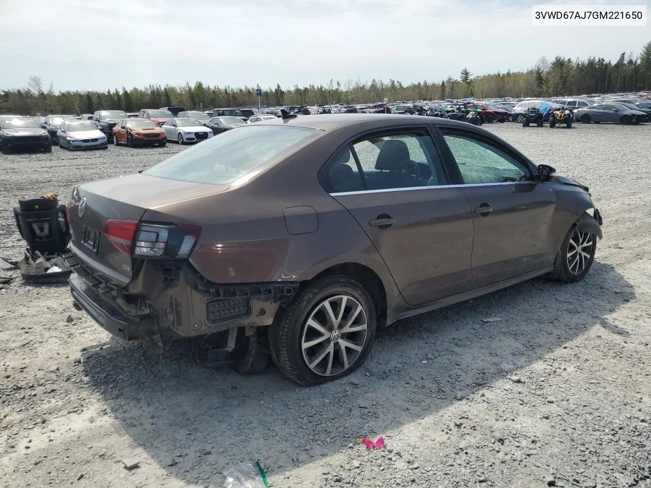 3VWD67AJ7GM221650 2016 Volkswagen Jetta Se