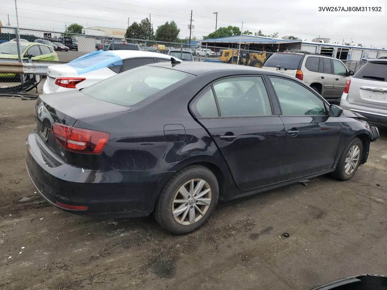 3VW267AJ8GM311932 2016 Volkswagen Jetta S