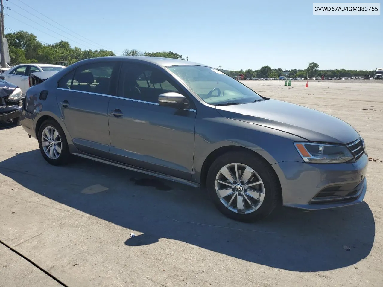 2016 Volkswagen Jetta Se VIN: 3VWD67AJ4GM380755 Lot: 60489694