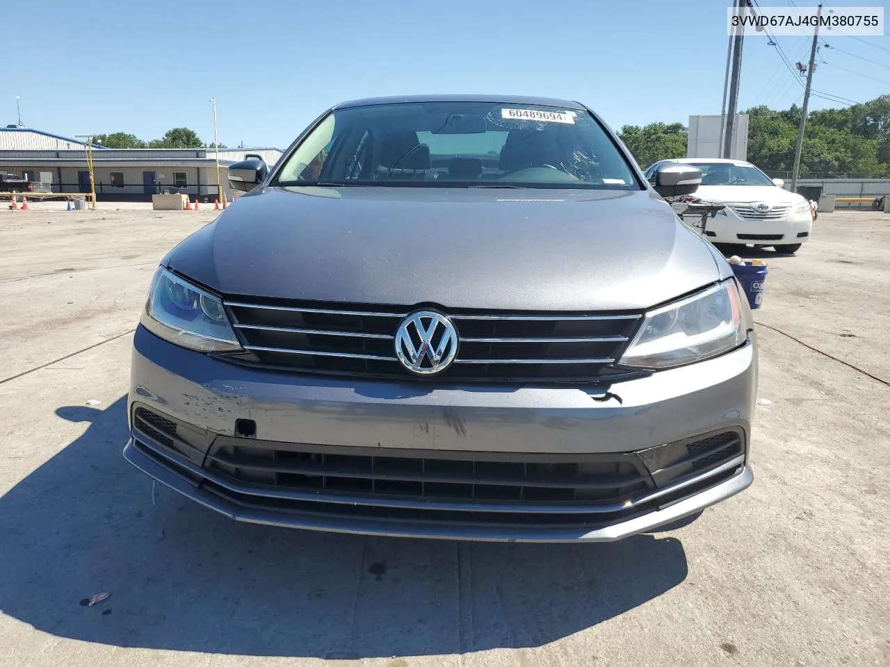 2016 Volkswagen Jetta Se VIN: 3VWD67AJ4GM380755 Lot: 60489694