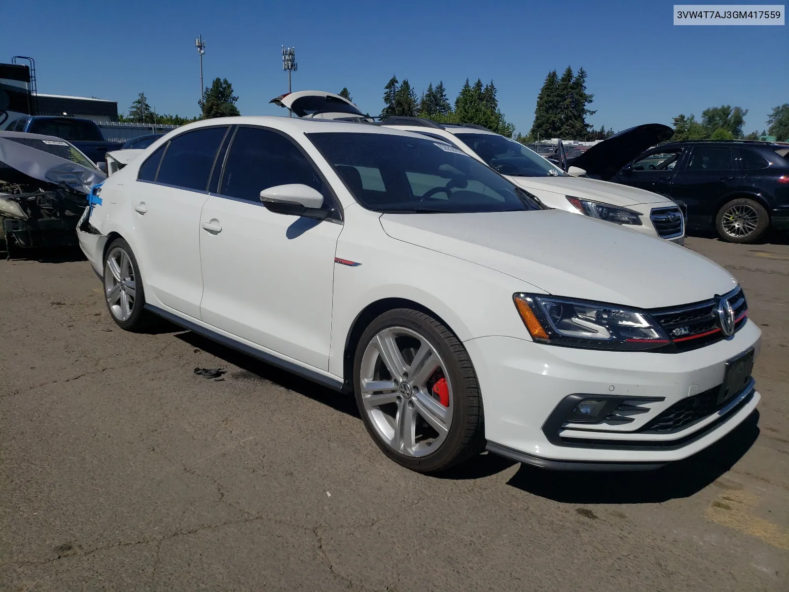 3VW4T7AJ3GM417559 2016 Volkswagen Jetta Gli