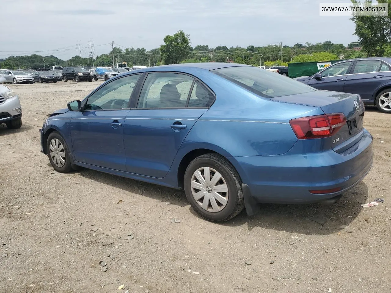 3VW267AJ7GM405123 2016 Volkswagen Jetta S