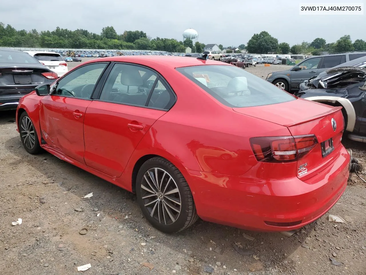 2016 Volkswagen Jetta Sport VIN: 3VWD17AJ4GM270075 Lot: 63888864