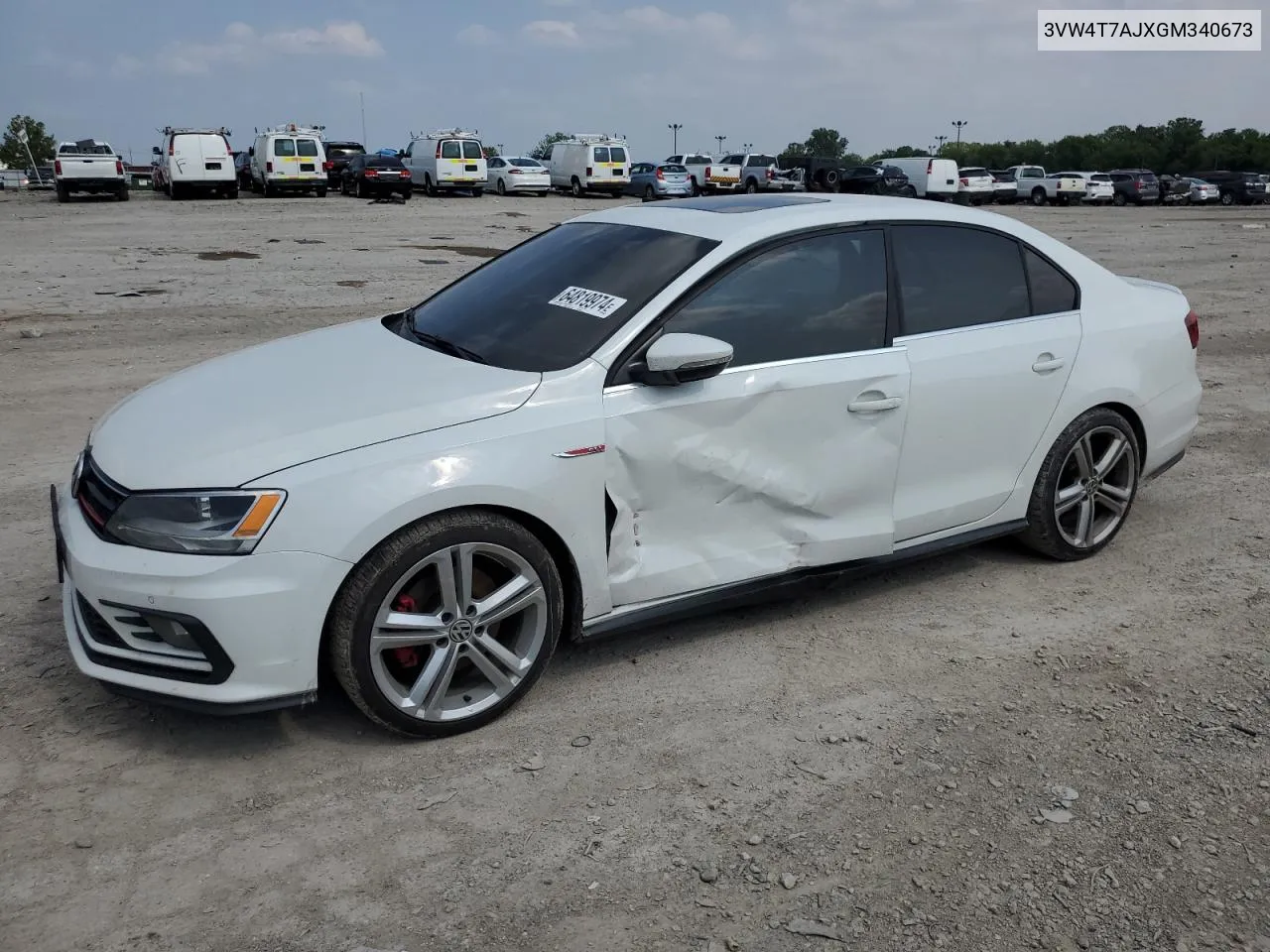 3VW4T7AJXGM340673 2016 Volkswagen Jetta Gli