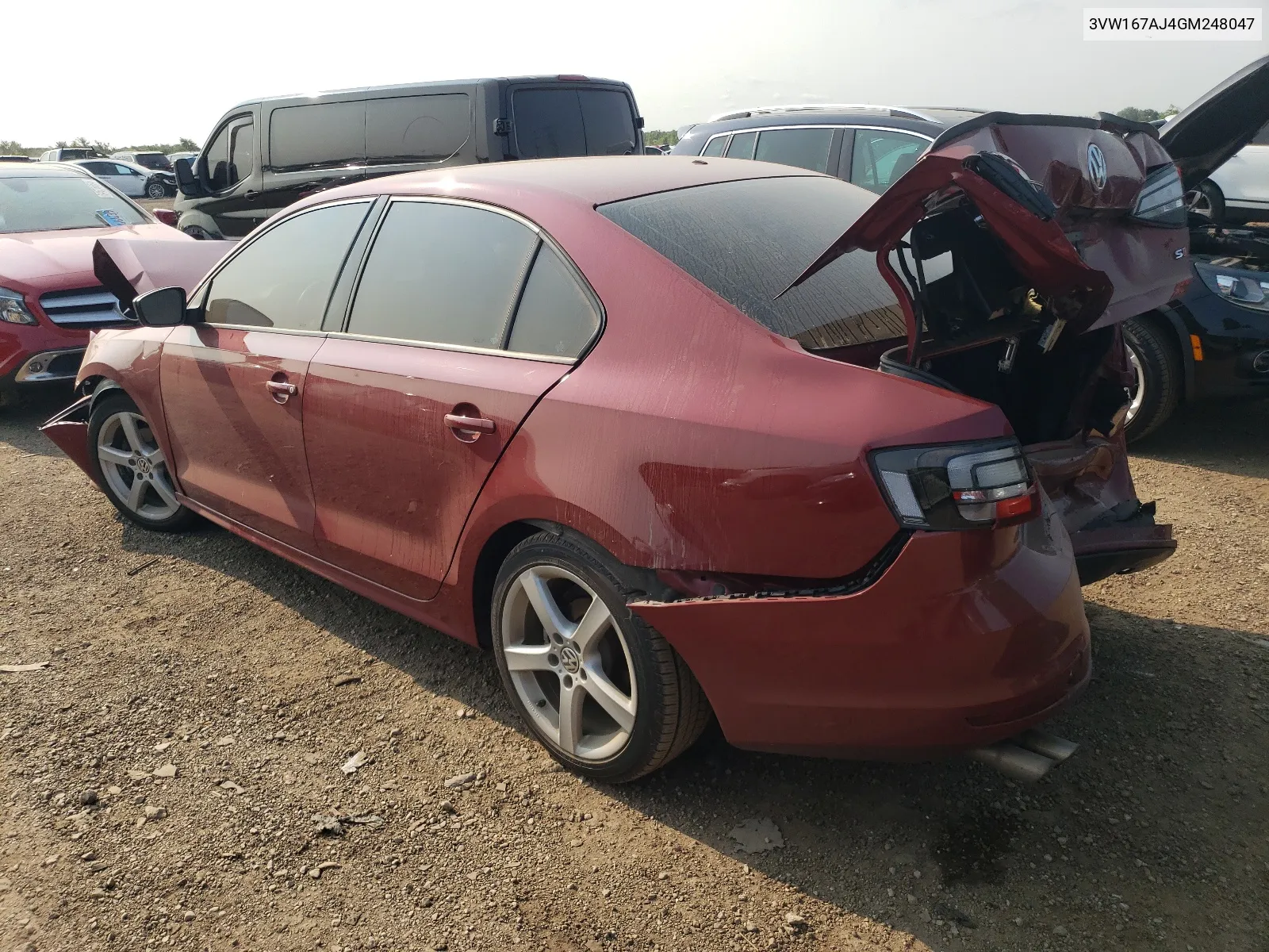 3VW167AJ4GM248047 2016 Volkswagen Jetta S