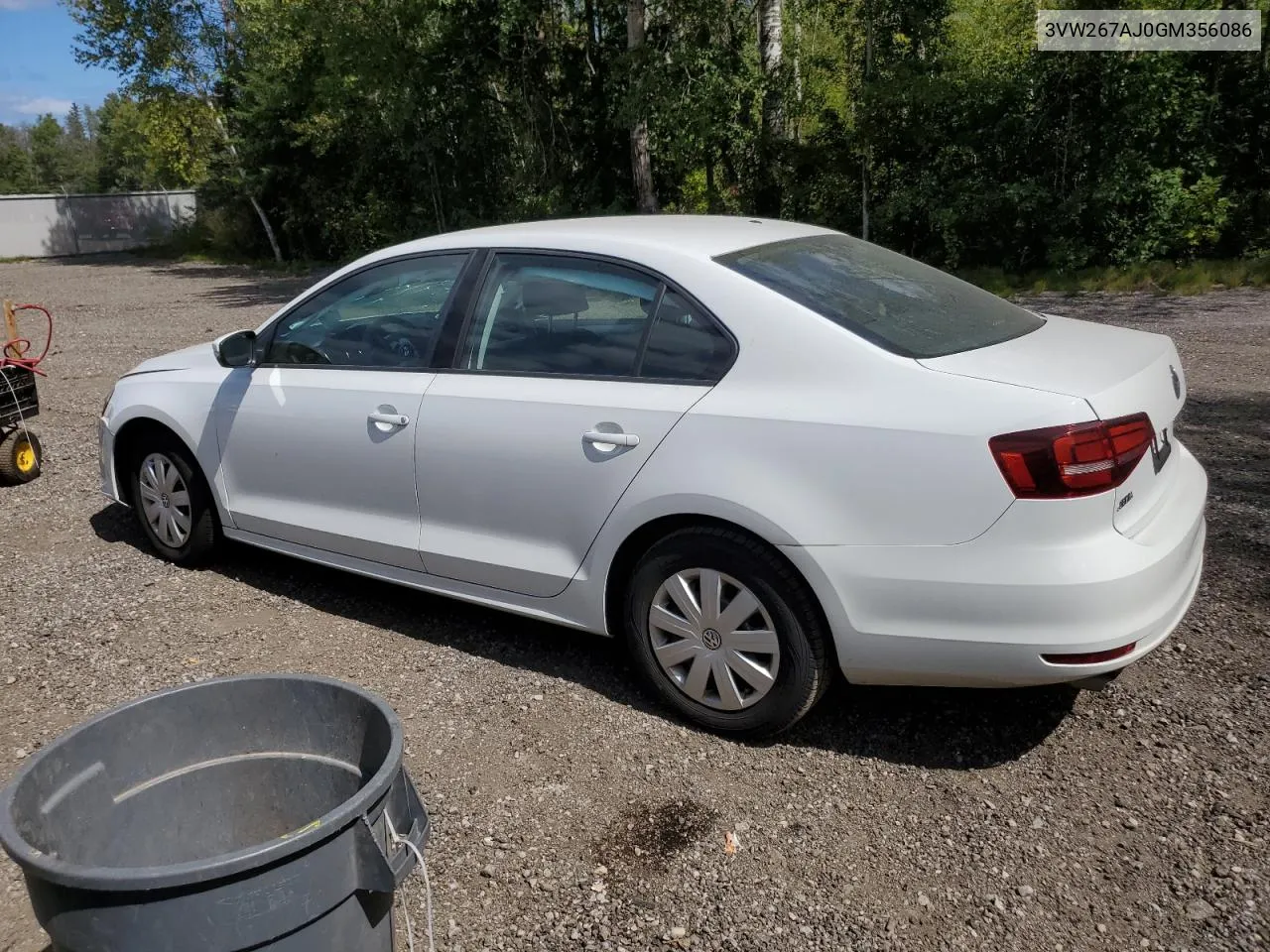 3VW267AJ0GM356086 2016 Volkswagen Jetta S