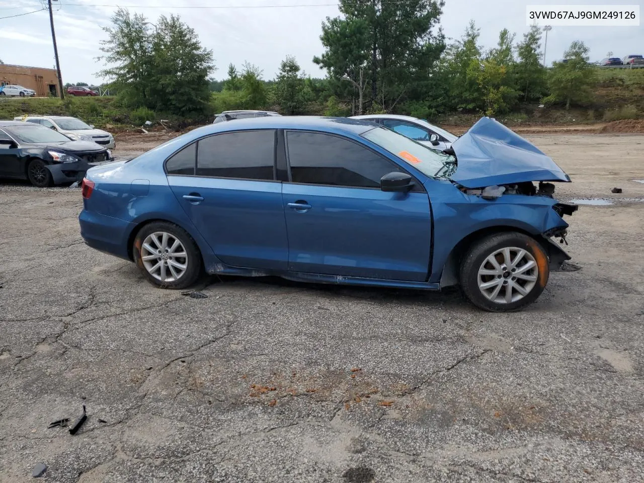 2016 Volkswagen Jetta Se VIN: 3VWD67AJ9GM249126 Lot: 65372354