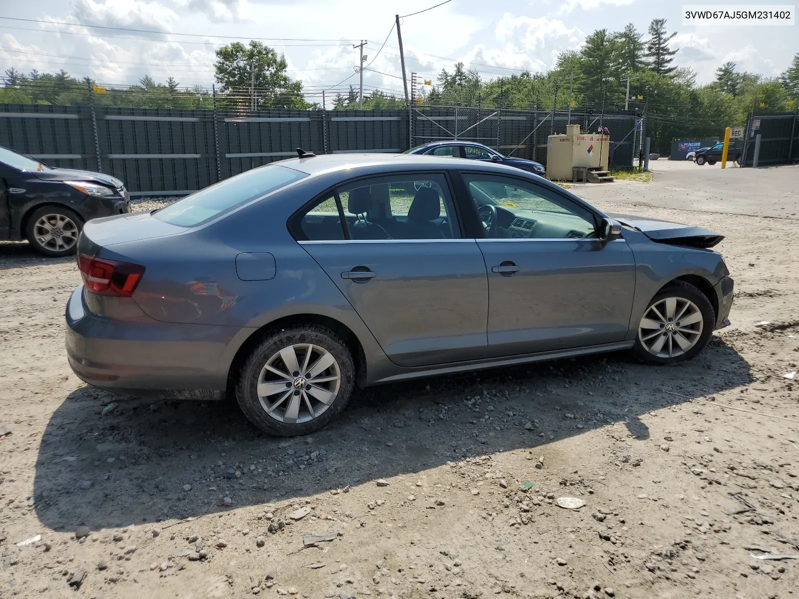 2016 Volkswagen Jetta Se VIN: 3VWD67AJ5GM231402 Lot: 65379914