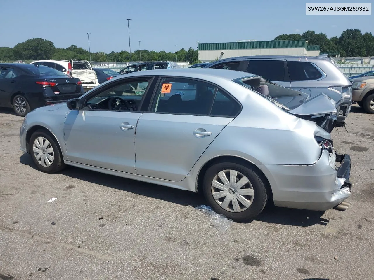 3VW267AJ3GM269332 2016 Volkswagen Jetta S