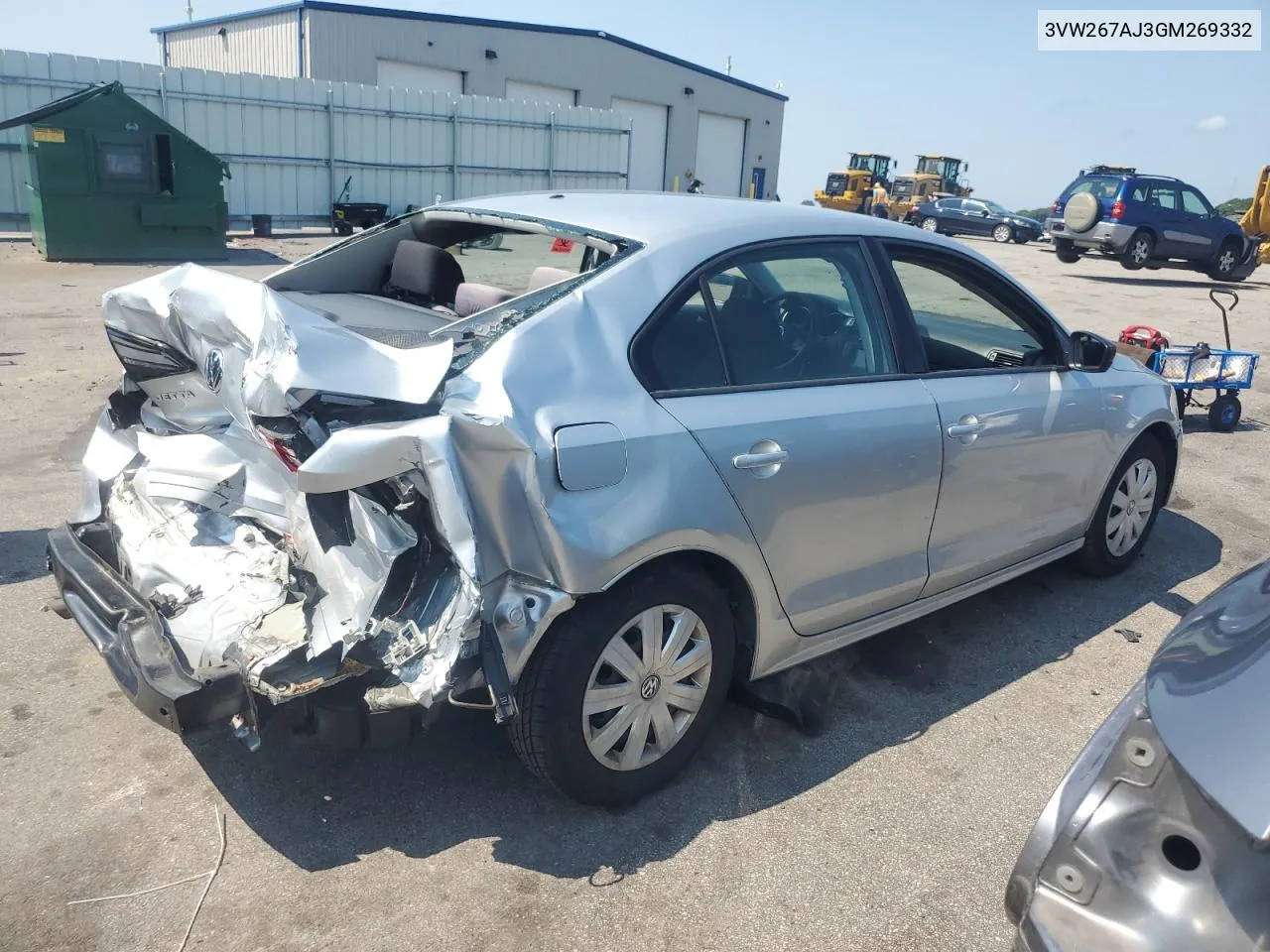 3VW267AJ3GM269332 2016 Volkswagen Jetta S