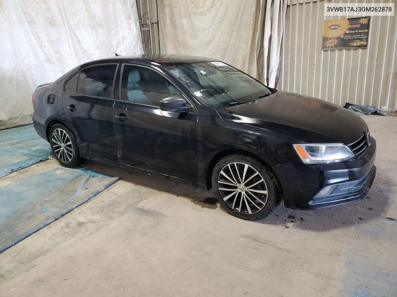 3VWB17AJ3GM262878 2016 Volkswagen Jetta Sport