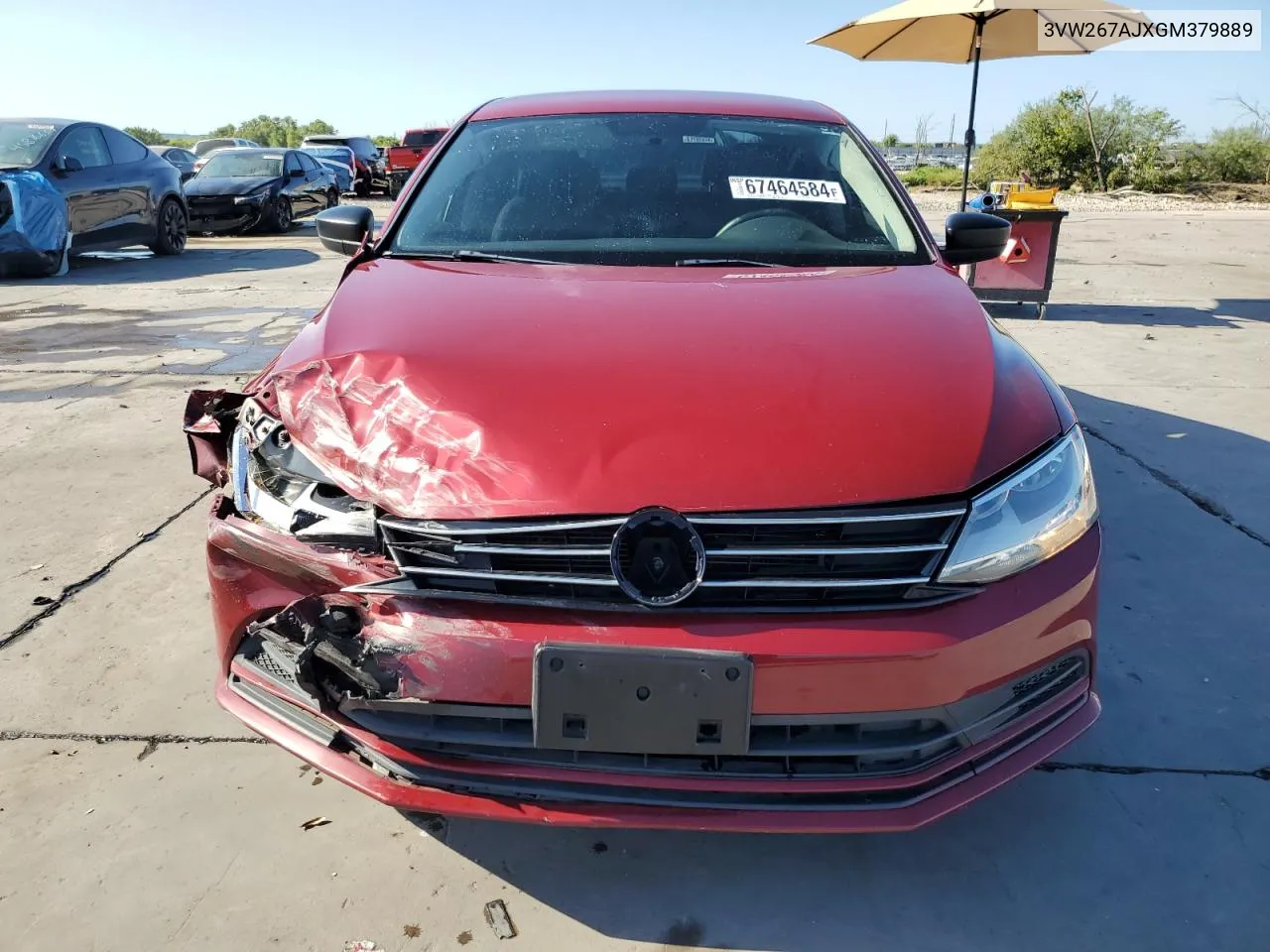 3VW267AJXGM379889 2016 Volkswagen Jetta S