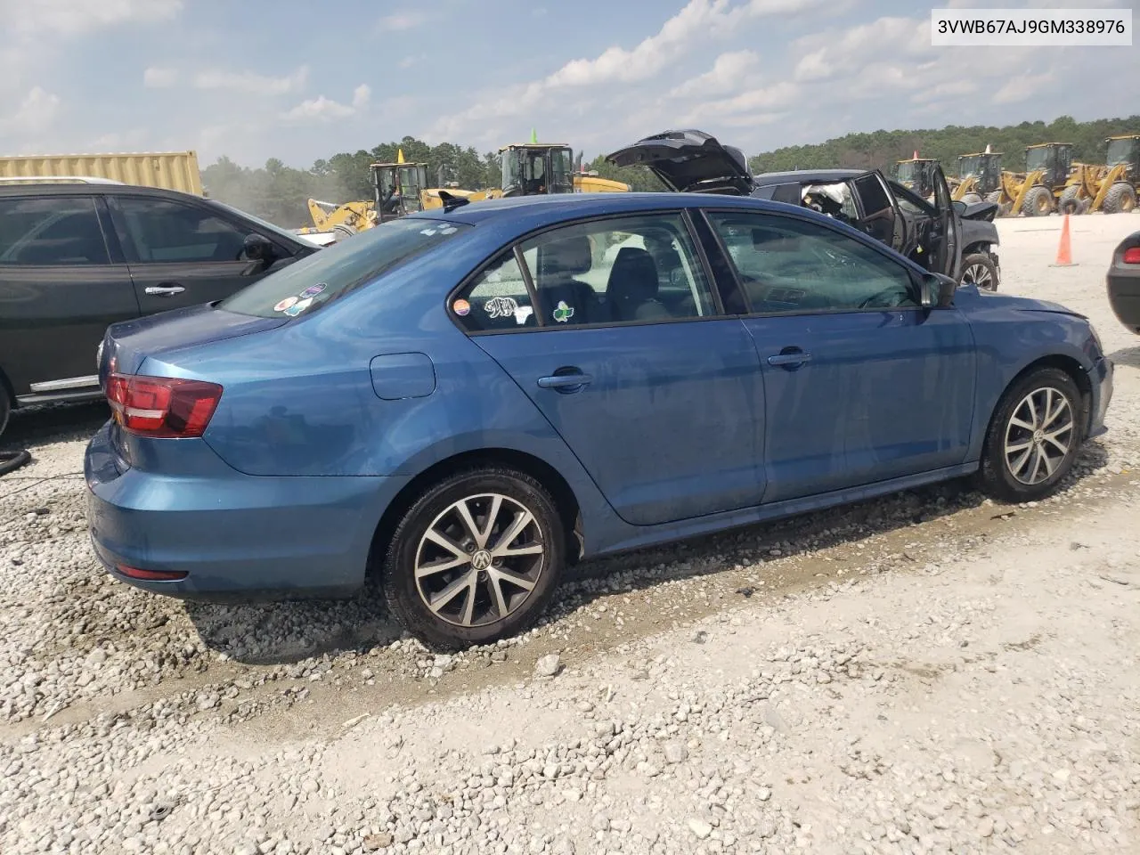 3VWB67AJ9GM338976 2016 Volkswagen Jetta Se