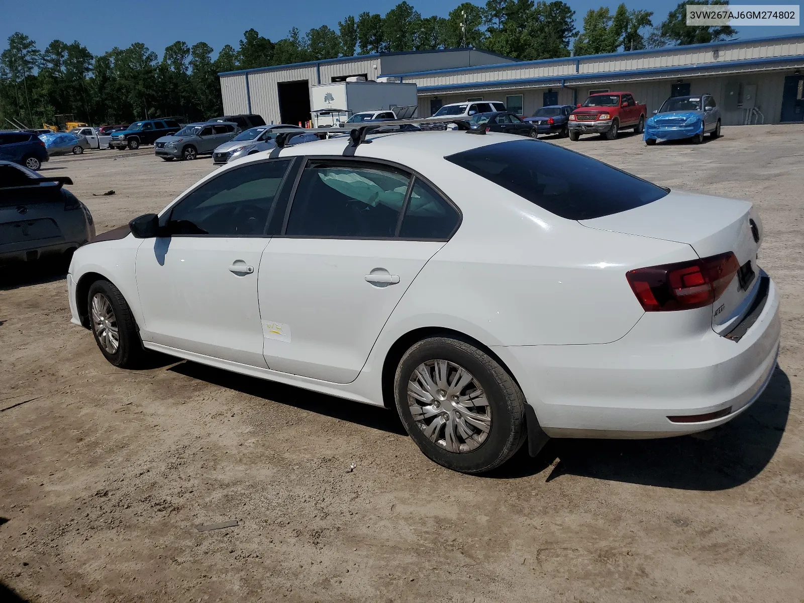 2016 Volkswagen Jetta S VIN: 3VW267AJ6GM274802 Lot: 67699504