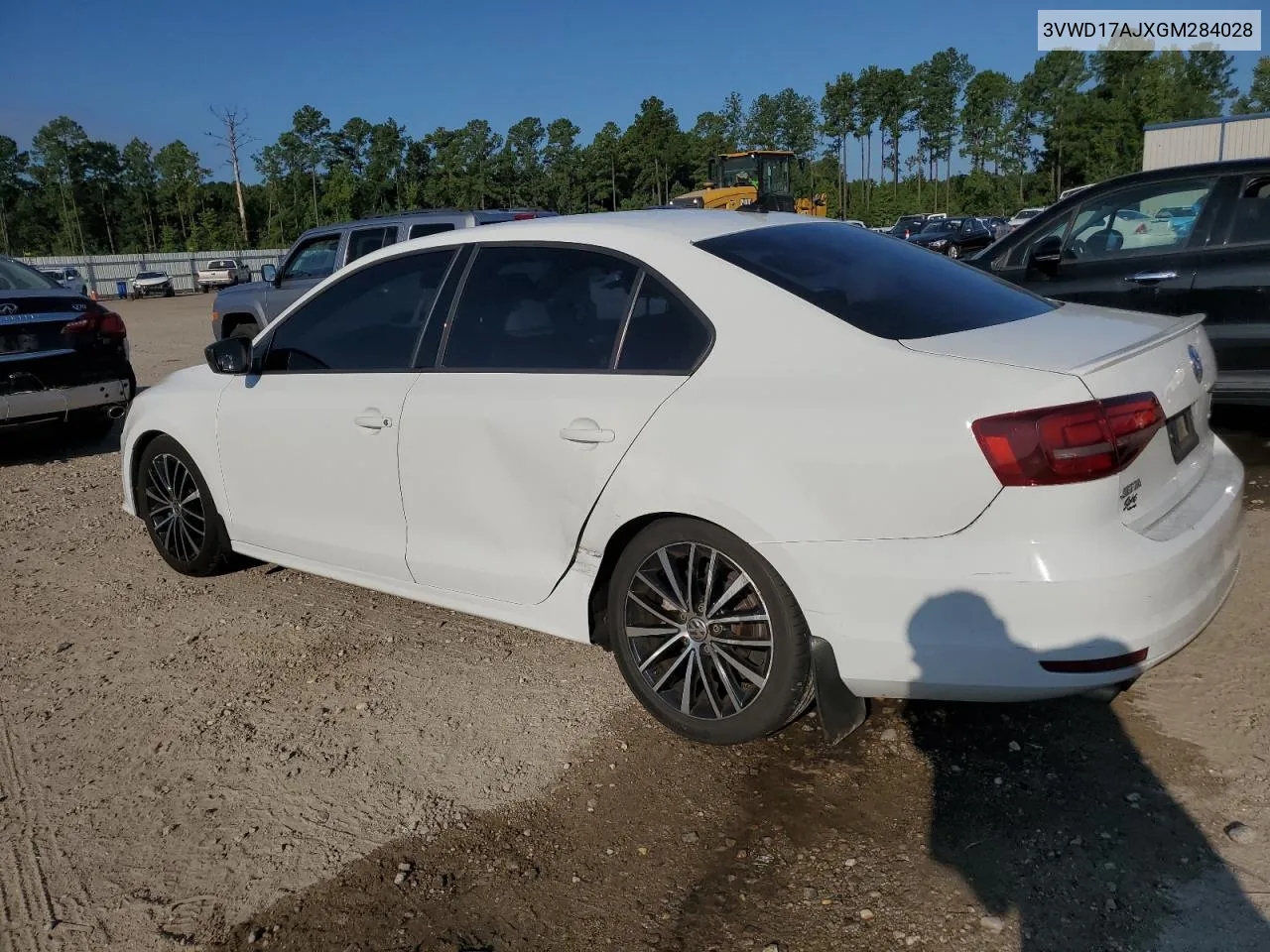 3VWD17AJXGM284028 2016 Volkswagen Jetta Sport