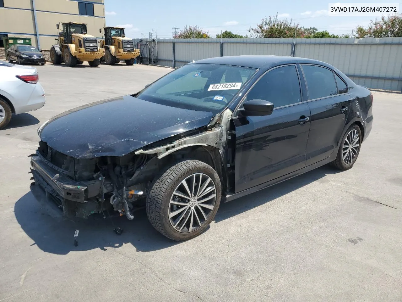 3VWD17AJ2GM407272 2016 Volkswagen Jetta Sport