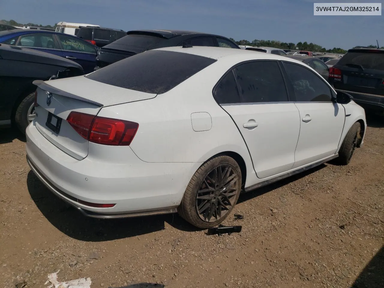 3VW4T7AJ2GM325214 2016 Volkswagen Jetta Gli