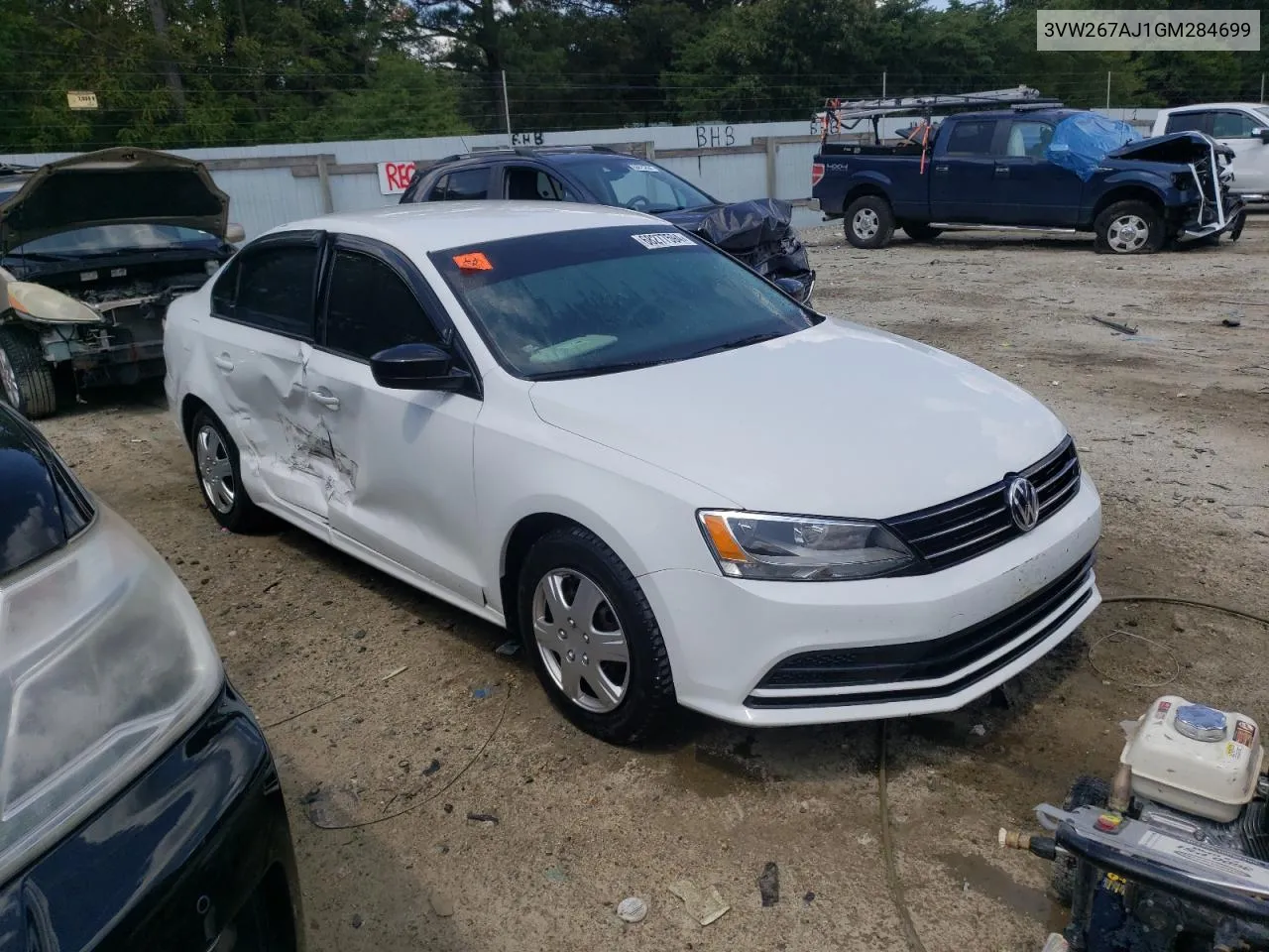 3VW267AJ1GM284699 2016 Volkswagen Jetta S