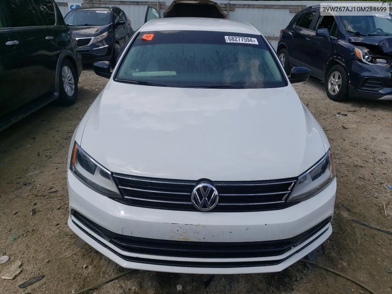 2016 Volkswagen Jetta S VIN: 3VW267AJ1GM284699 Lot: 68277594