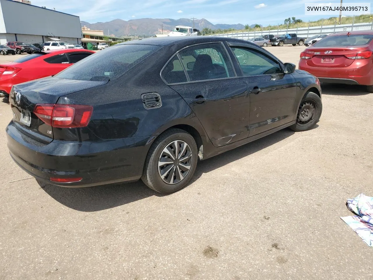 2016 Volkswagen Jetta S VIN: 3VW167AJ4GM395713 Lot: 68531574