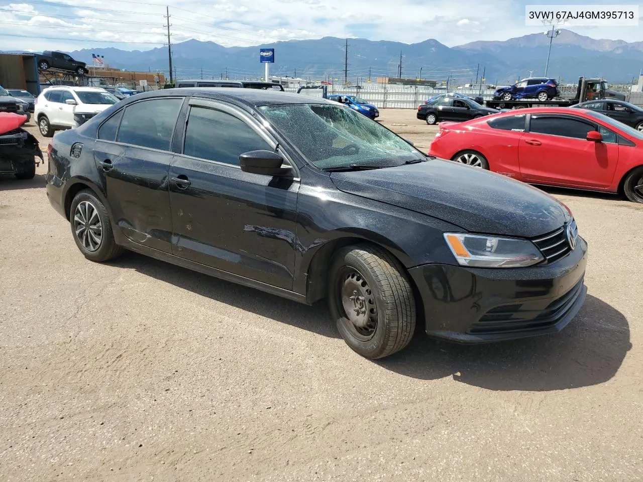 2016 Volkswagen Jetta S VIN: 3VW167AJ4GM395713 Lot: 68531574