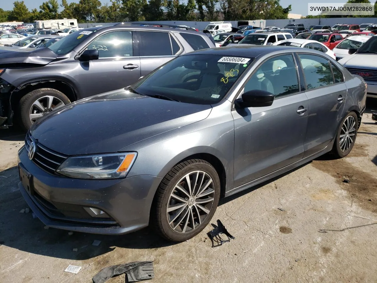 3VWD17AJ0GM282868 2016 Volkswagen Jetta Sport