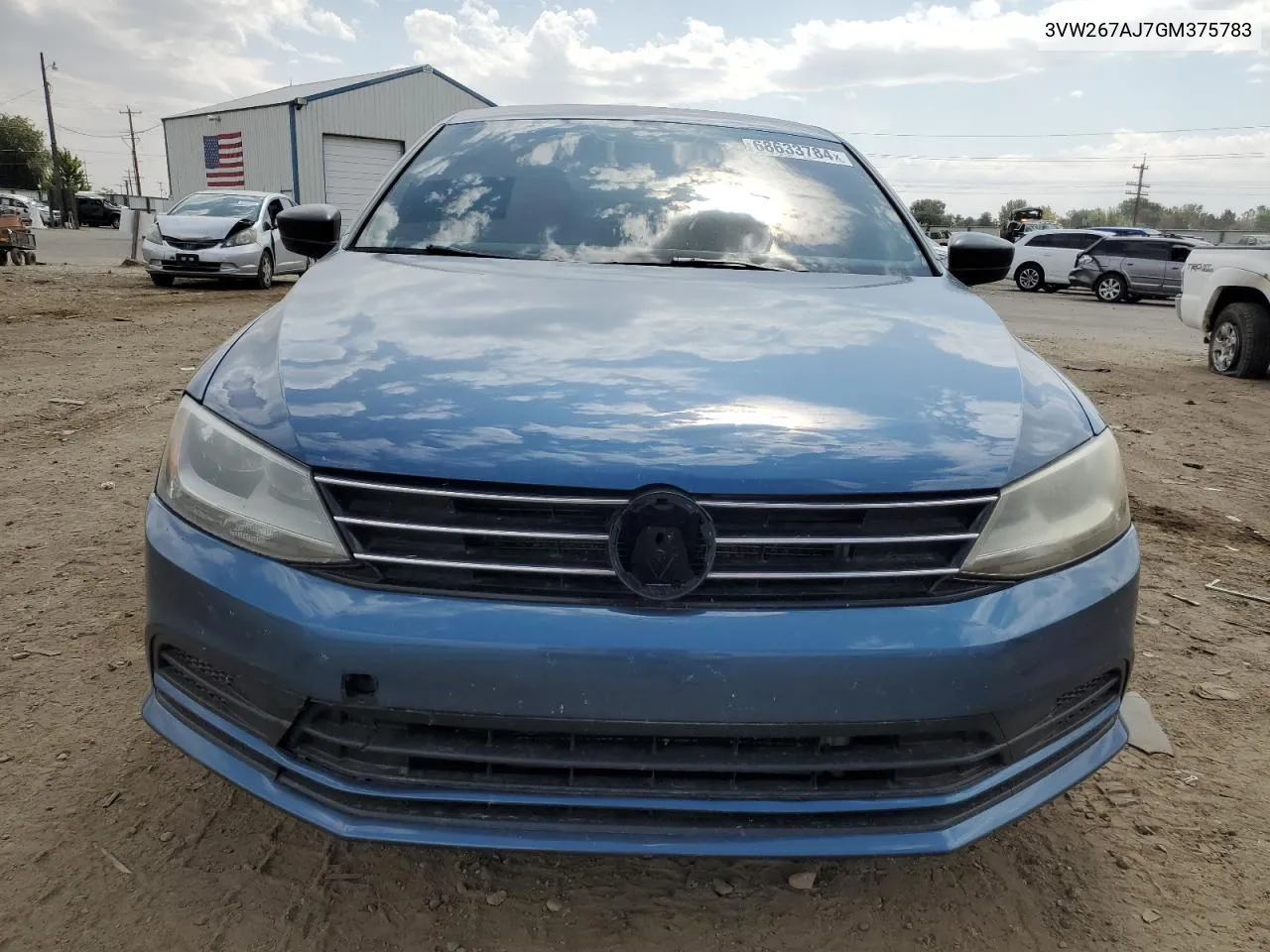 3VW267AJ7GM375783 2016 Volkswagen Jetta S