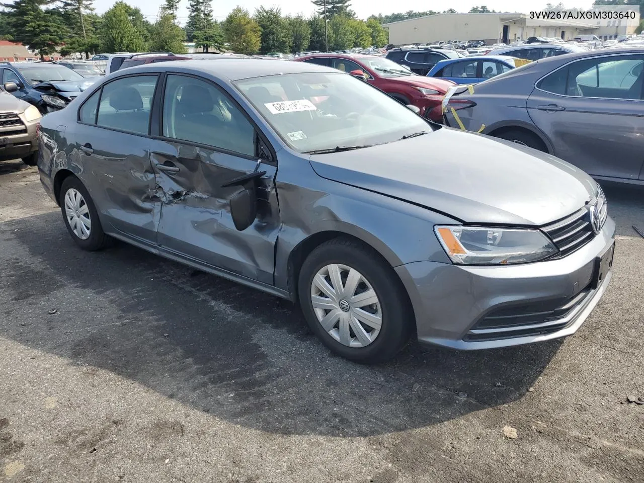 3VW267AJXGM303640 2016 Volkswagen Jetta S