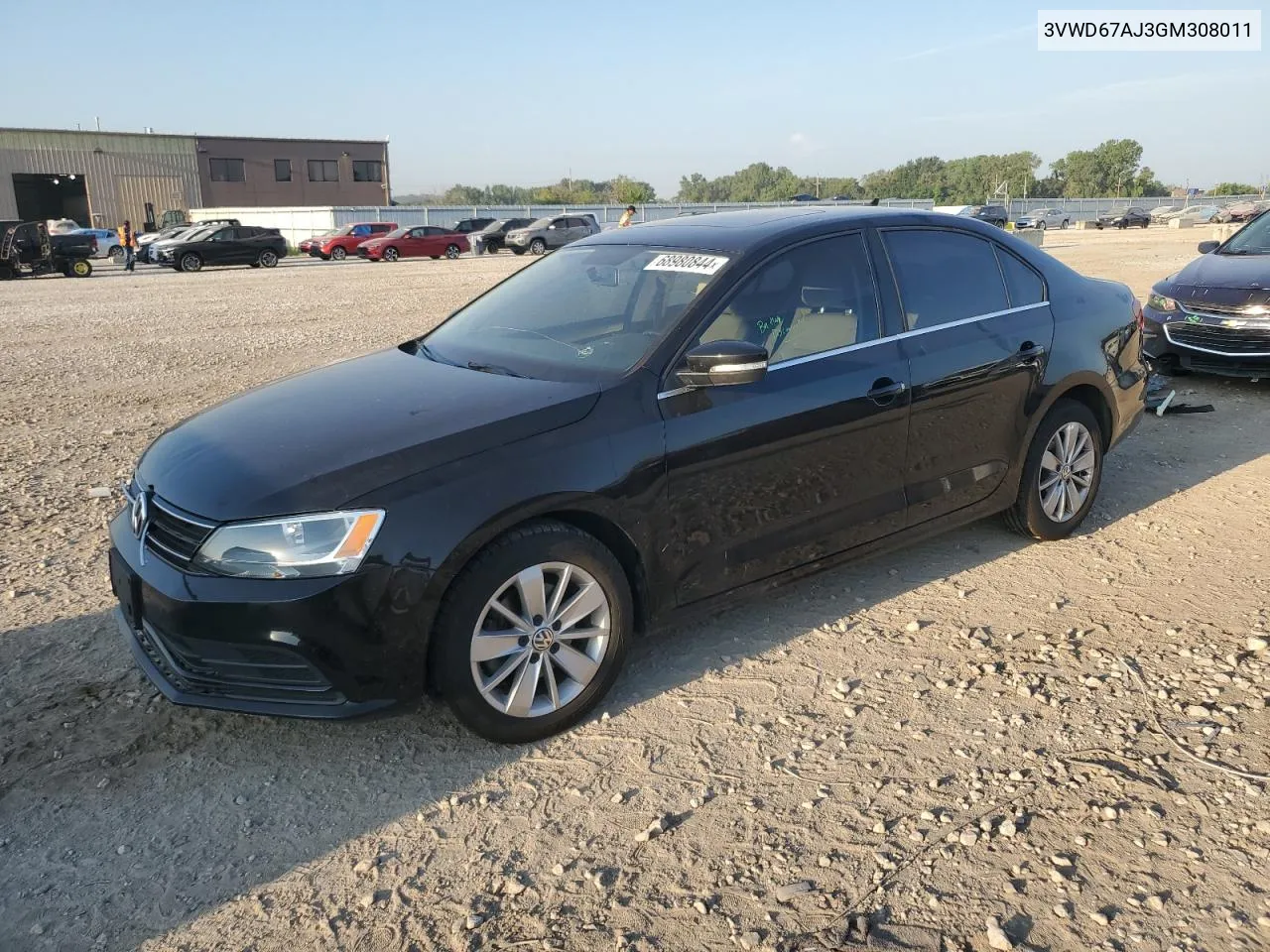 3VWD67AJ3GM308011 2016 Volkswagen Jetta Se