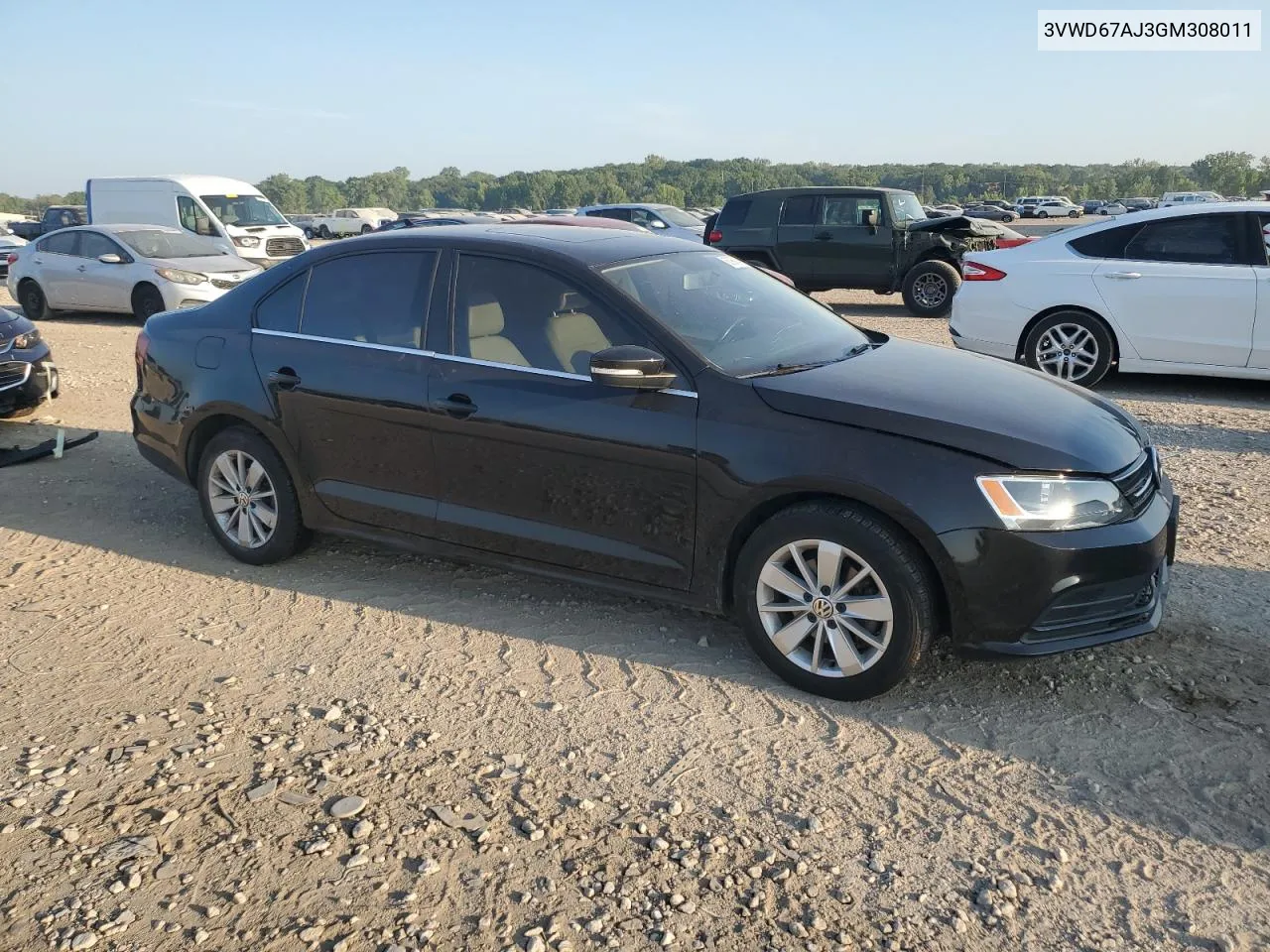 3VWD67AJ3GM308011 2016 Volkswagen Jetta Se