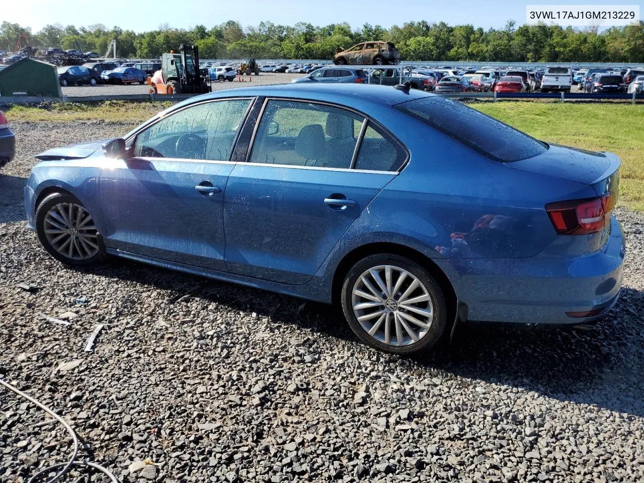 3VWL17AJ1GM213229 2016 Volkswagen Jetta Sel