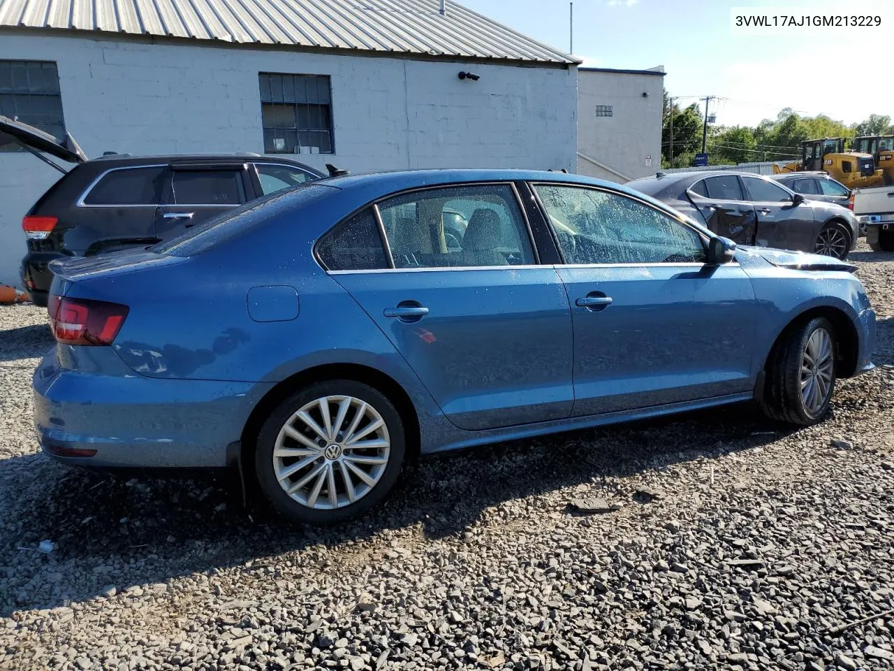 2016 Volkswagen Jetta Sel VIN: 3VWL17AJ1GM213229 Lot: 69324394