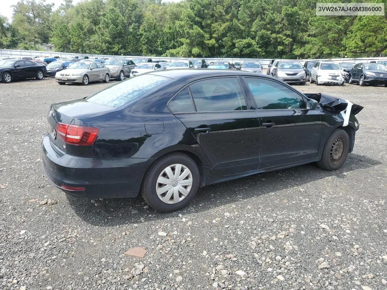 3VW267AJ4GM386000 2016 Volkswagen Jetta S