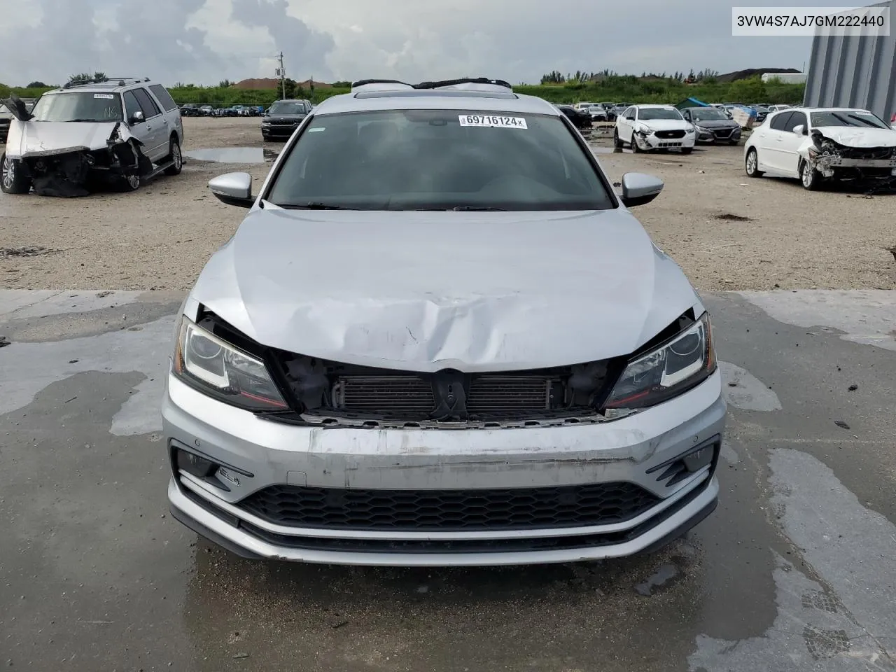 3VW4S7AJ7GM222440 2016 Volkswagen Jetta Gli