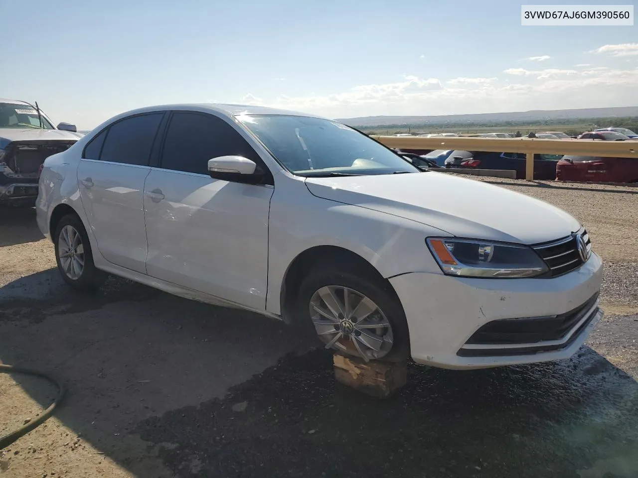 3VWD67AJ6GM390560 2016 Volkswagen Jetta Se