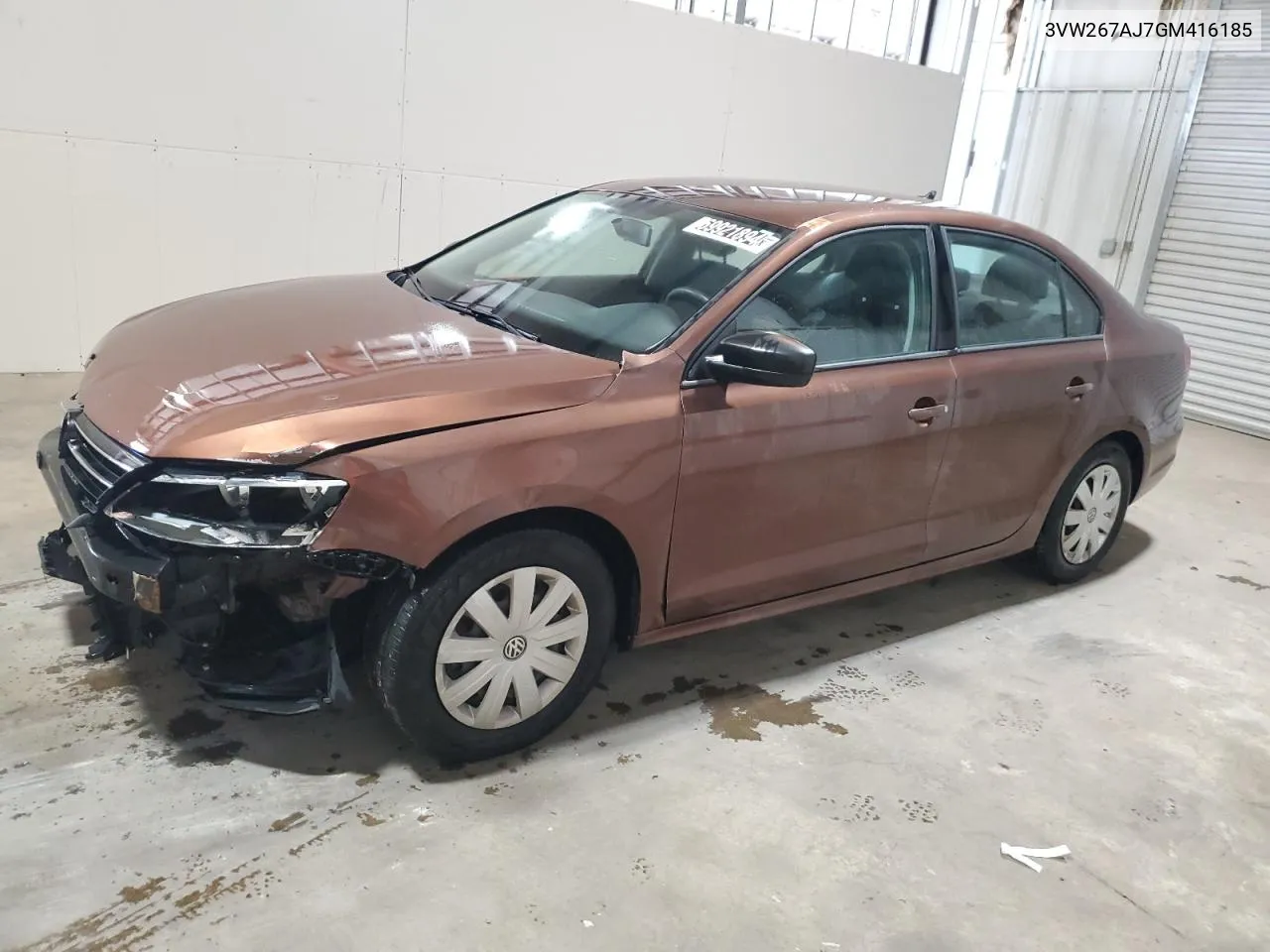 3VW267AJ7GM416185 2016 Volkswagen Jetta S