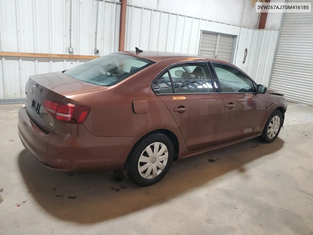 3VW267AJ7GM416185 2016 Volkswagen Jetta S