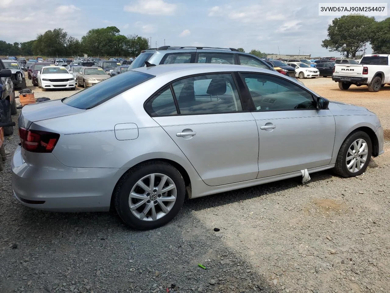 3VWD67AJ9GM254407 2016 Volkswagen Jetta Se