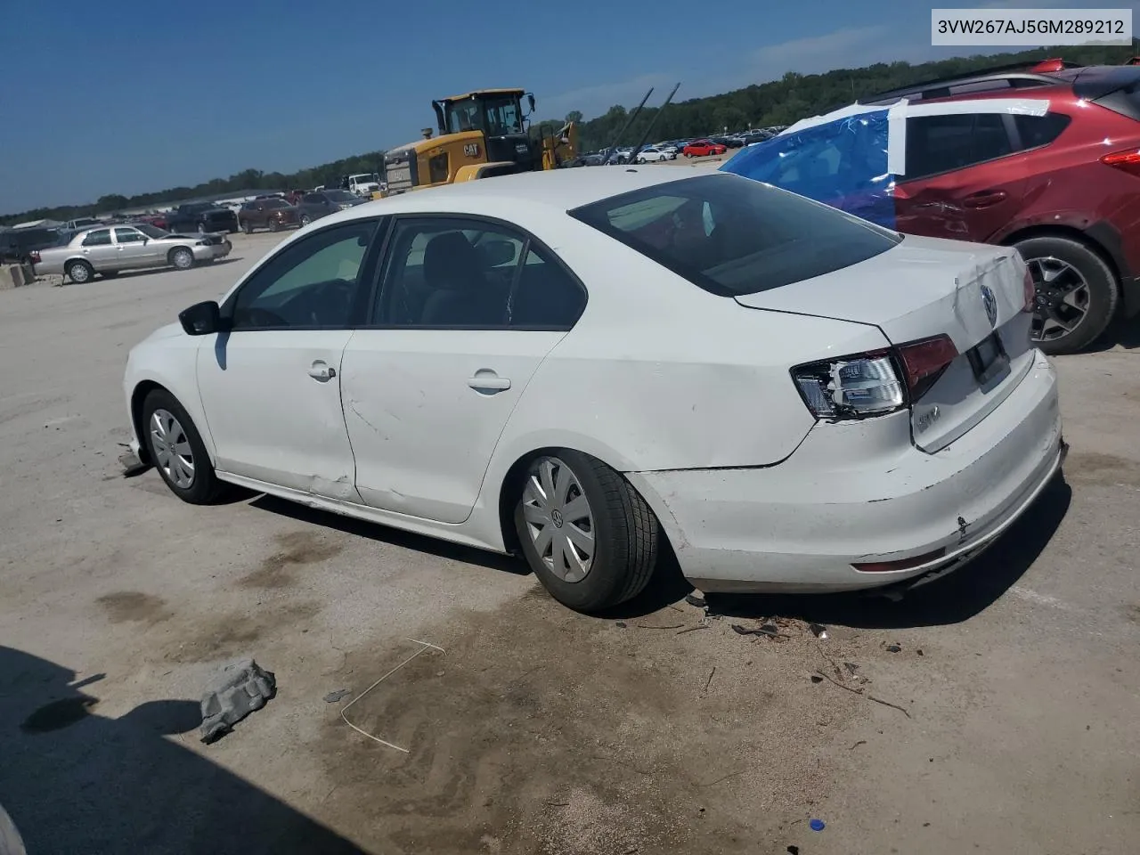 3VW267AJ5GM289212 2016 Volkswagen Jetta S