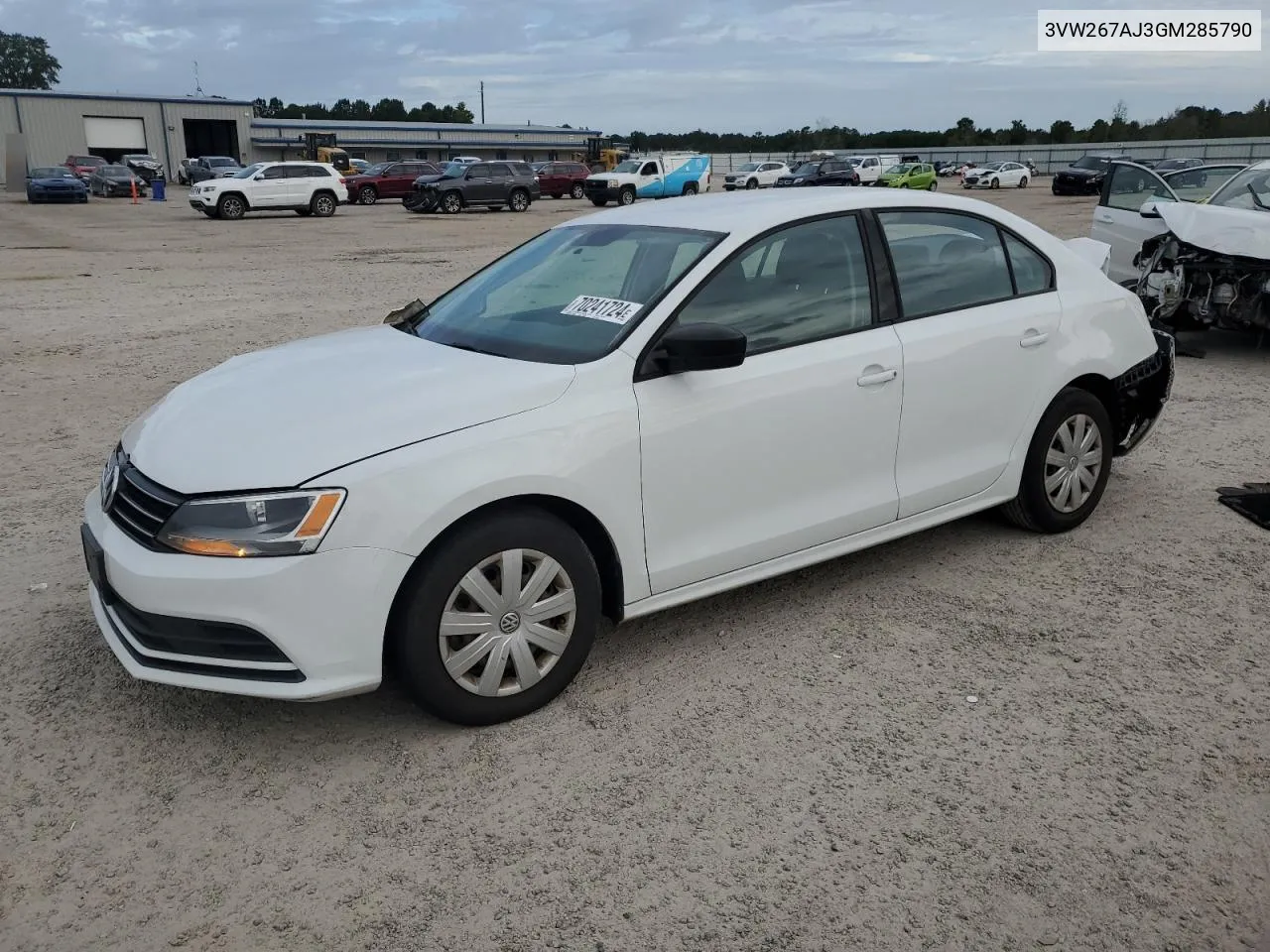 3VW267AJ3GM285790 2016 Volkswagen Jetta S