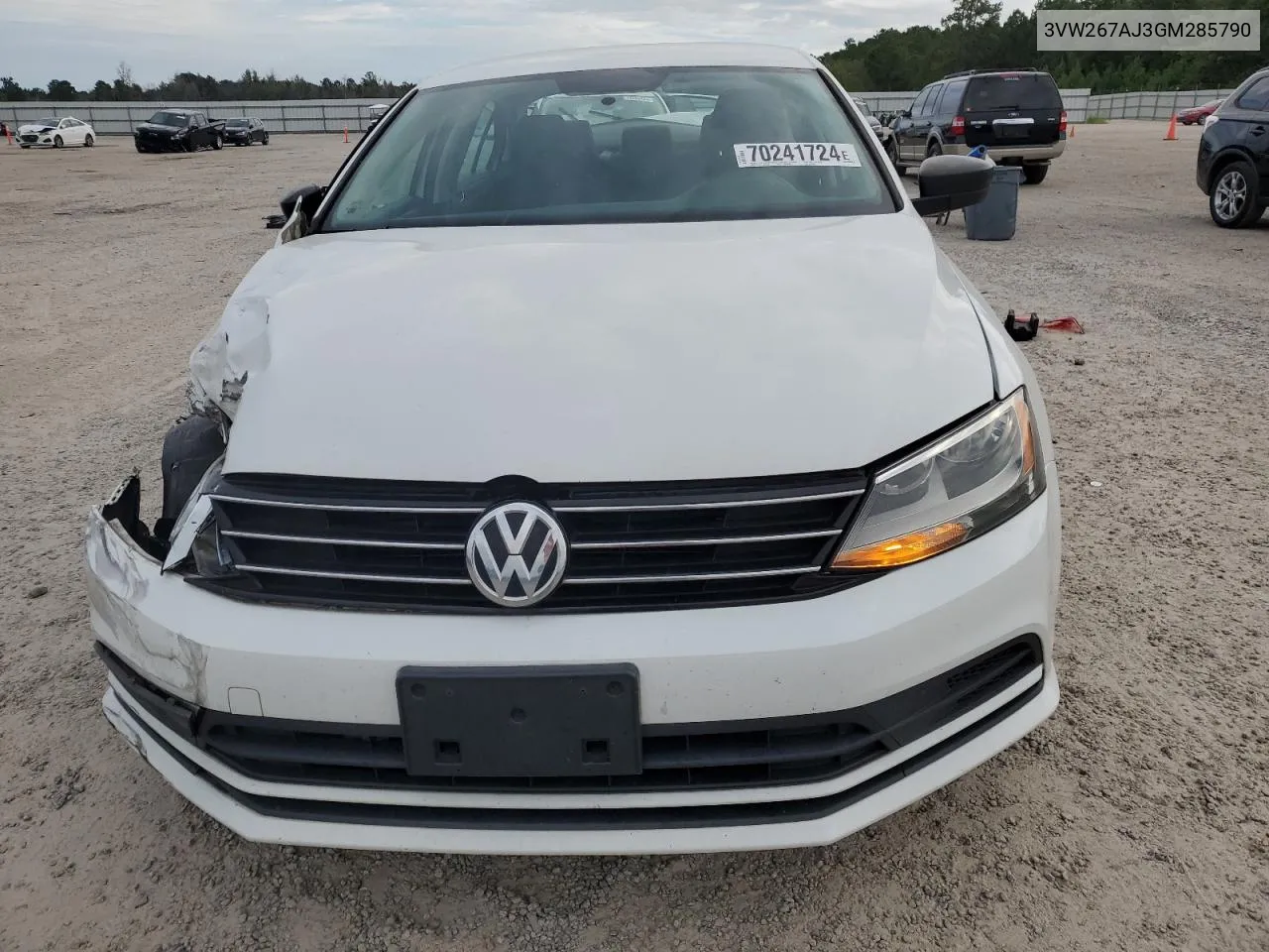 3VW267AJ3GM285790 2016 Volkswagen Jetta S