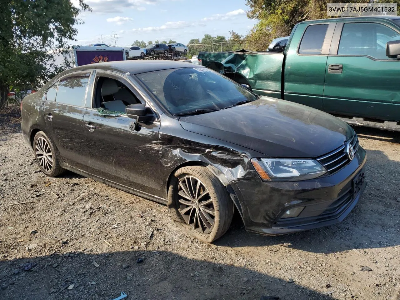 3VWD17AJ5GM401532 2016 Volkswagen Jetta Sport